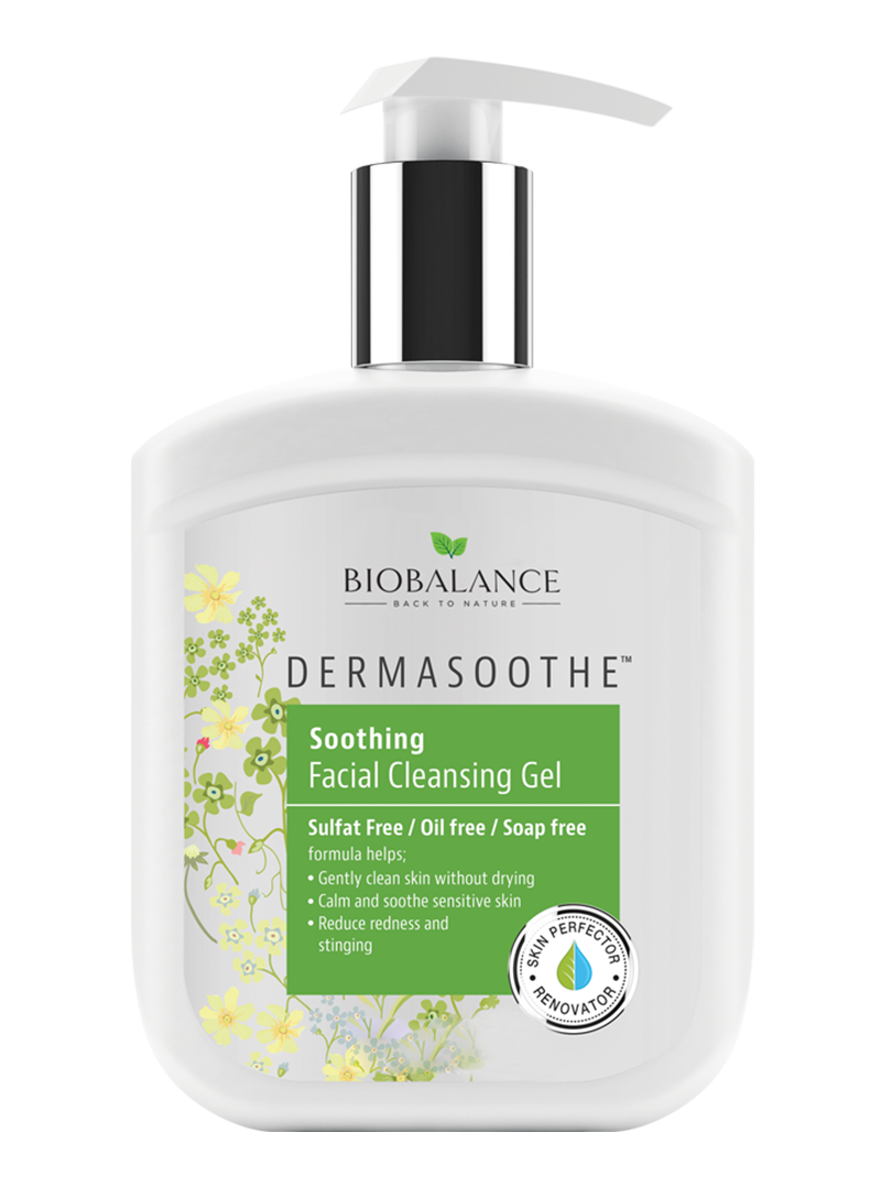 DermaSoothe Soothing Facial Cleansing Gel 250ml sulfate-free cleanser for sensitive skin