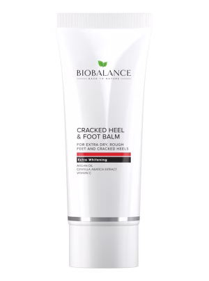 Biobalance Cracked heel and foot balm with Organic Argan Oil, Urea, and Niacinamide
