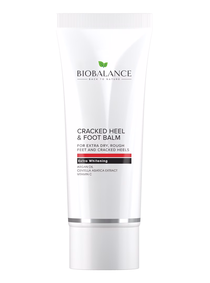 Biobalance Cracked heel and foot balm with Organic Argan Oil, Urea, and Niacinamide
