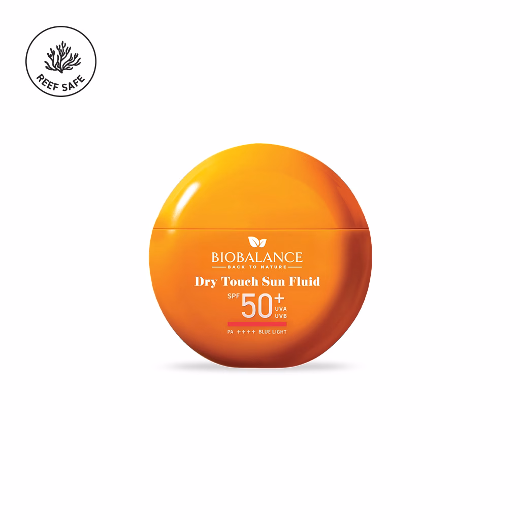 Biobalance Dry Touch Sun Fluid SPF 50+ 40ml with Niacinamide, Inulin and Ectoin for oily and acne-prone skin