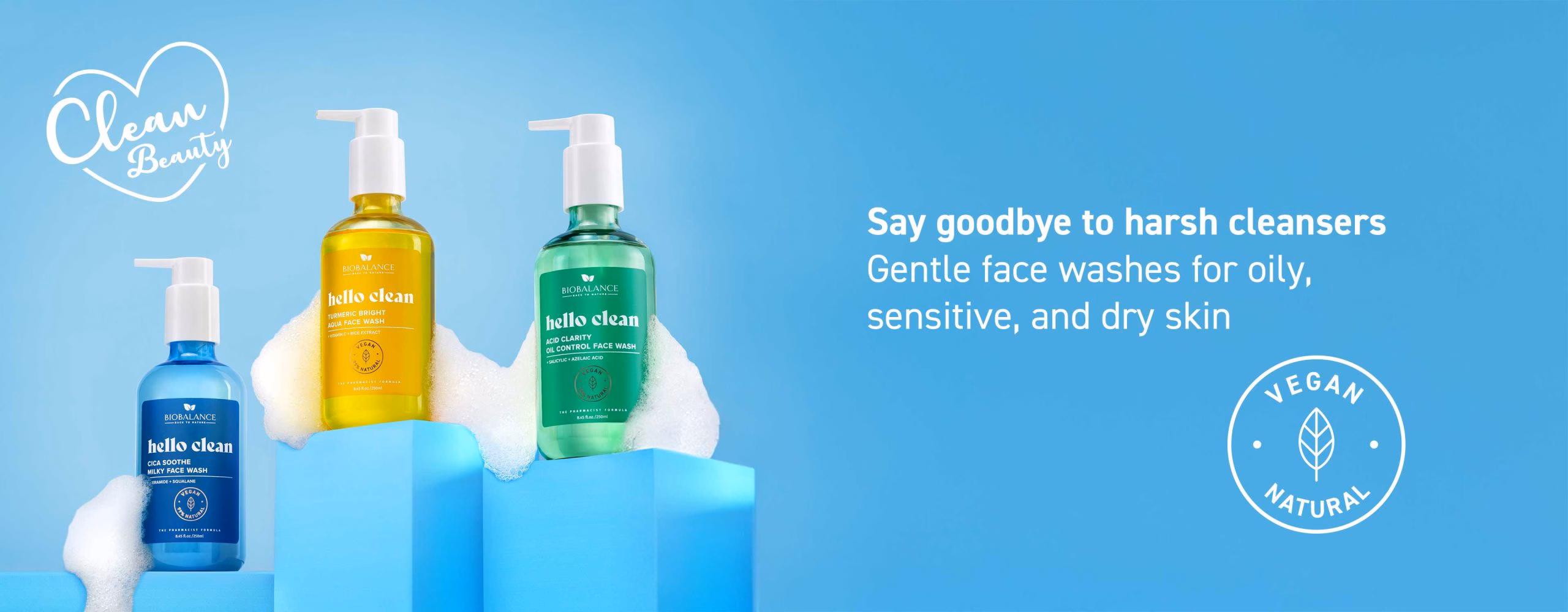 Biobalance Hello clean face wash gel
